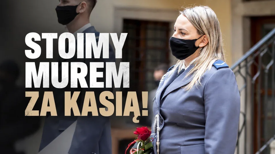 Stoją murem za Kasią - policjantką, która ostrzegła Marcina Nowaczyka z Zoo Łączna!