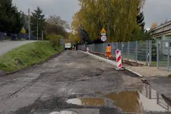 Ulica Sosnowa na Poniatowie zmienia swoje oblicze
