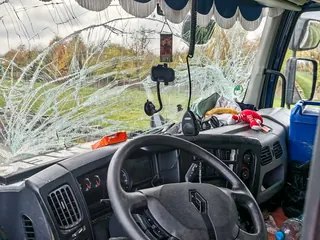 Karambol na A4. Lądował śmigłowiec LPR, droga całkowicie stoi!