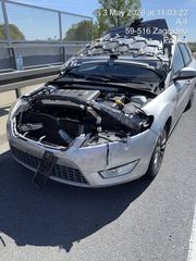 Dachowanie na autostradzie A4