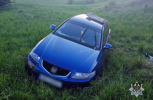 Zatrzymali go na łące, ale to był dopiero początek jego problemów