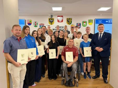 Sportowe talenty nagrodzone