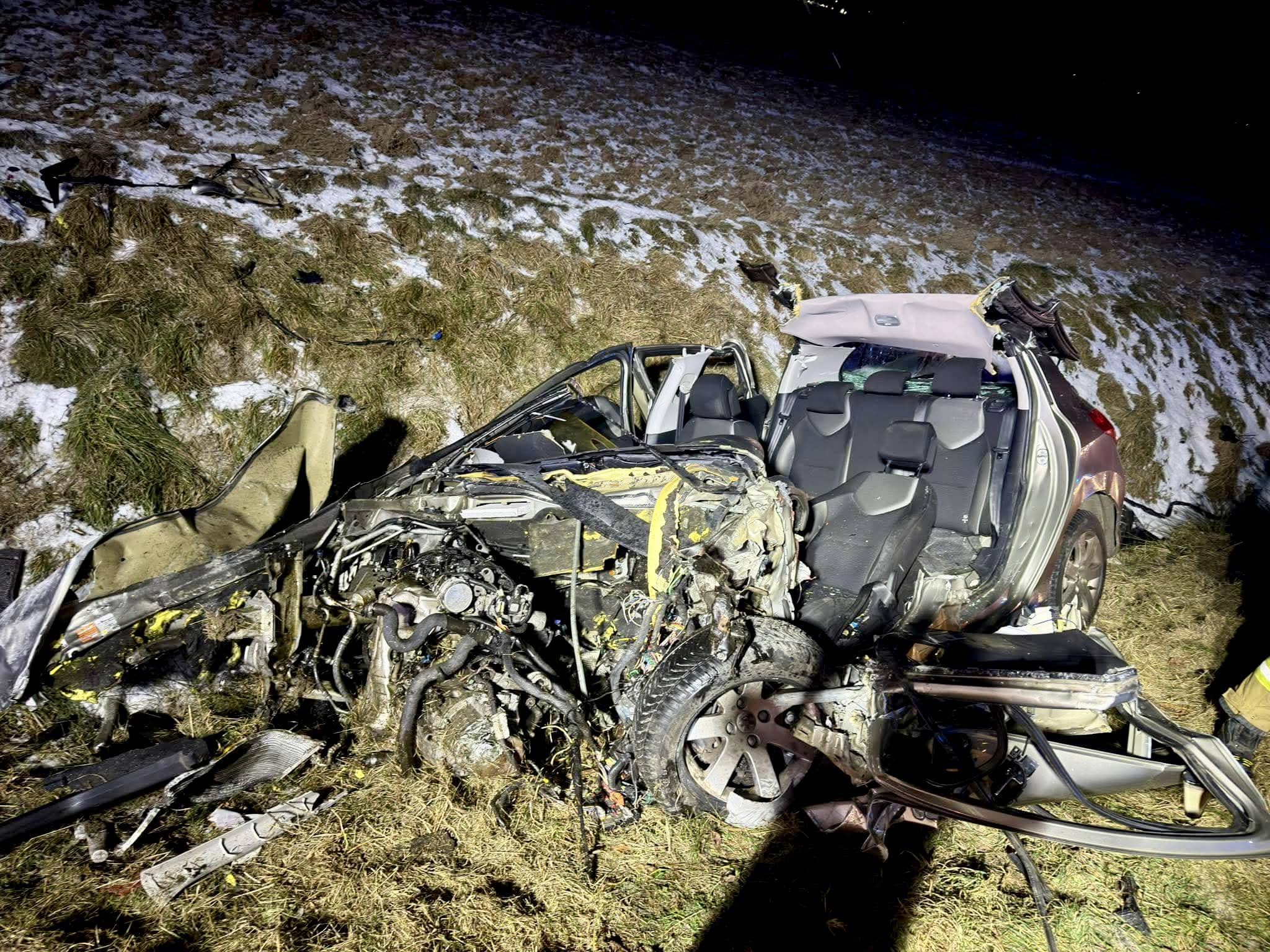 Makabryczny widok. Kolejny śmiertelny wypadek w tym roku