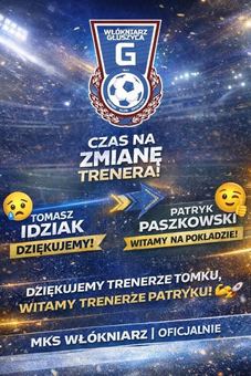 Zmiany we Włókniarzu. Paszkowski zastąpi Idziaka