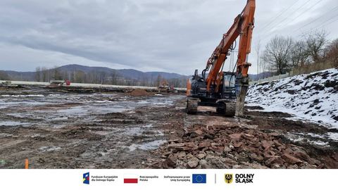 Zajezdnia w budowie
