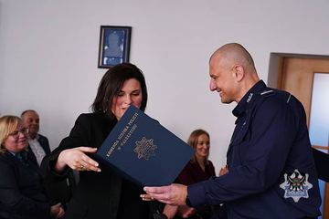 Uroczysta odprawa