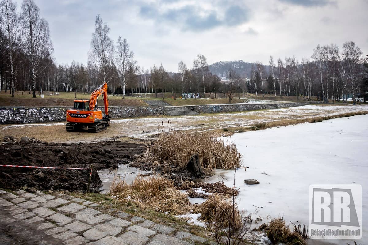 Trwa modernizacja zalewu
