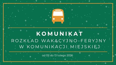 Feriowy rozkład jazdy