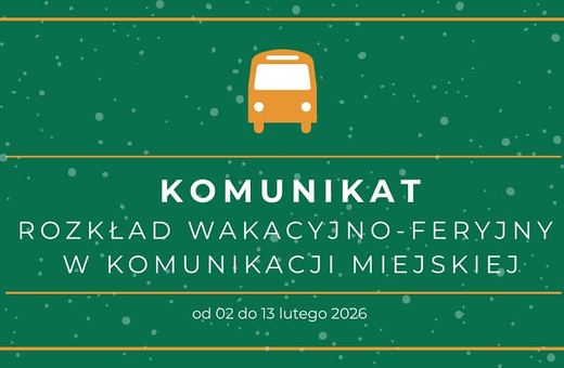 Feriowy rozkład jazdy