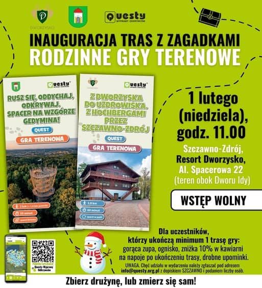 Rodzinna przygoda z zagadkami w Szczawnie–Zdroju