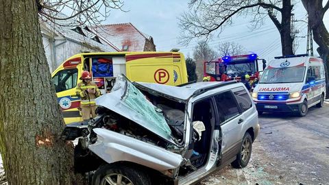 Życia kierowcy nie udało się uratować