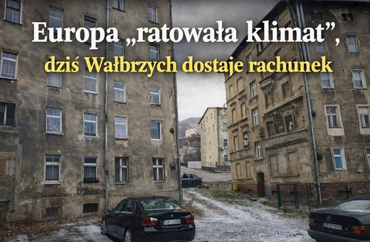 Europa „ratowała klimat", dziś Wałbrzych dostaje rachunek