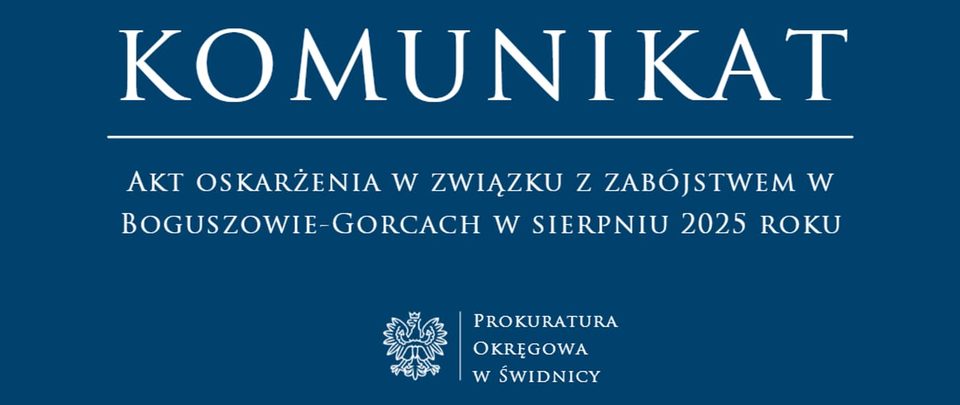 45–latka z Boguszowa oskarżona o zabójstwo