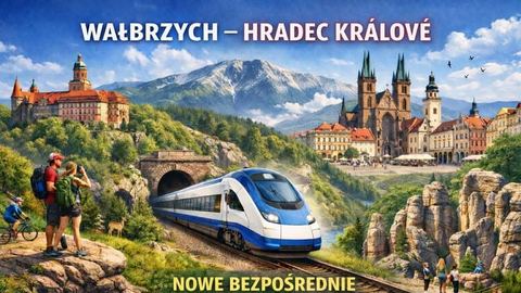 Od przyszłego roku pojedziemy pociągiem do Czech