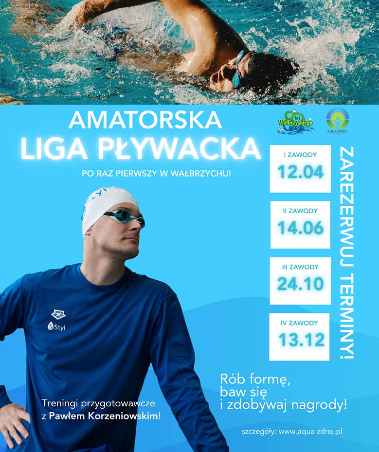 Amatorska Liga Pływacka po raz pierwszy w Wałbrzychu