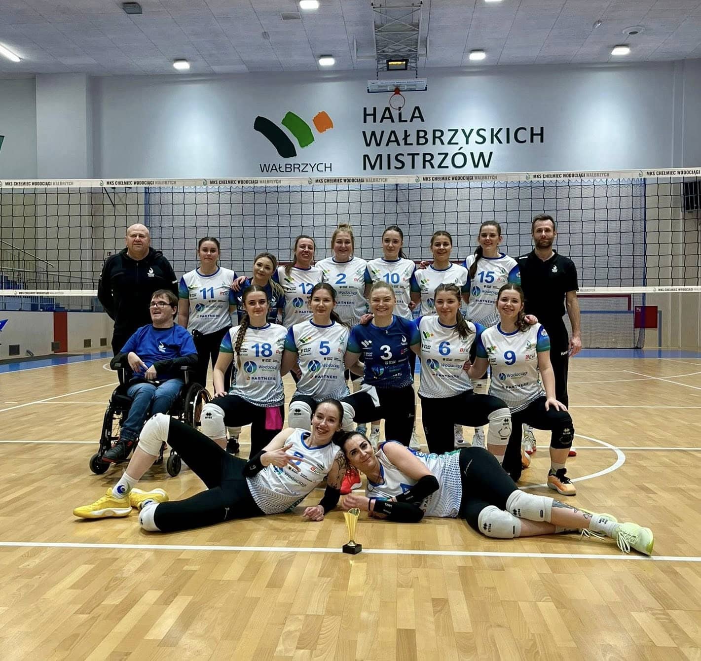 Nasze siatkarki górą
