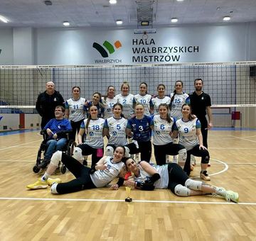 Nasze siatkarki górą