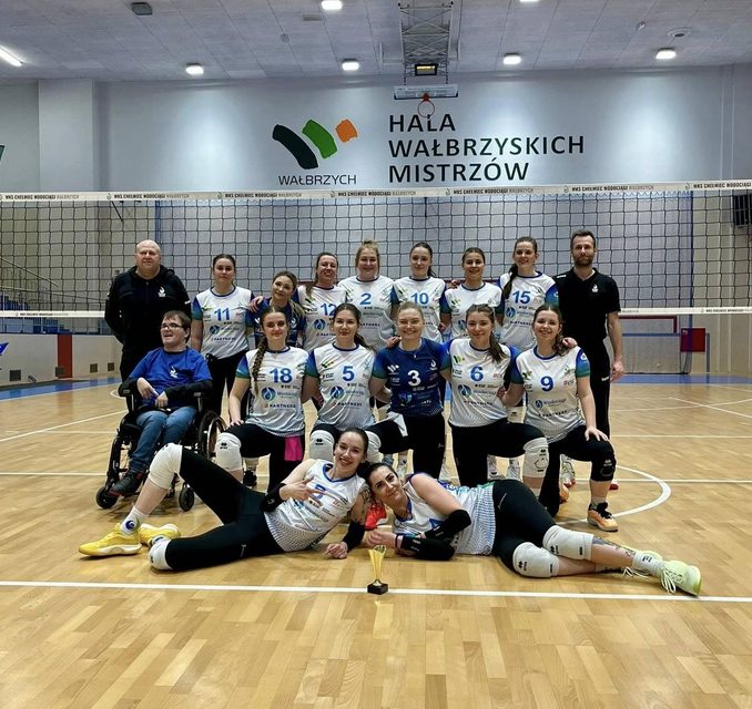 Nasze siatkarki górą