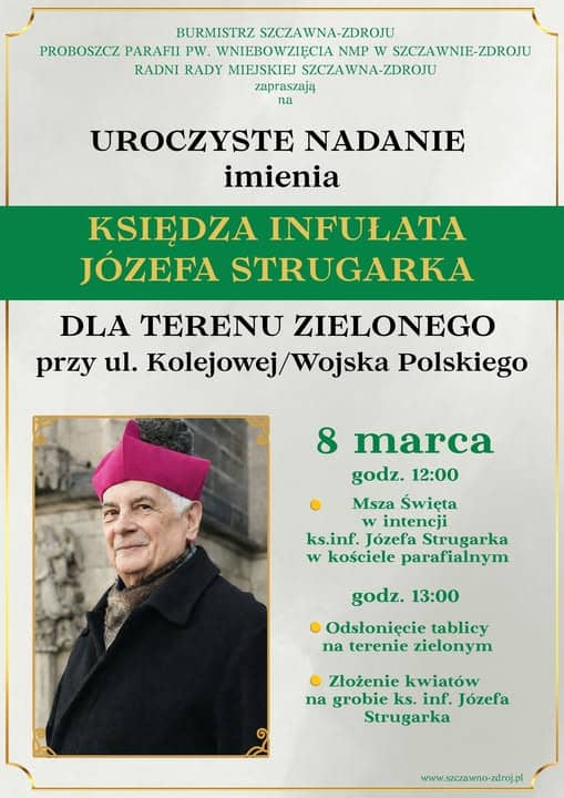 Teren zielony imienia księdza Strugarka