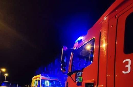 Odnieśli poparzenia I stopnia