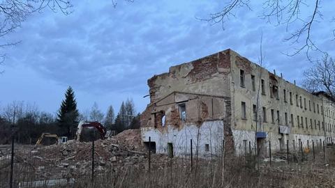 Kaflarnia poszła do rozbiórki