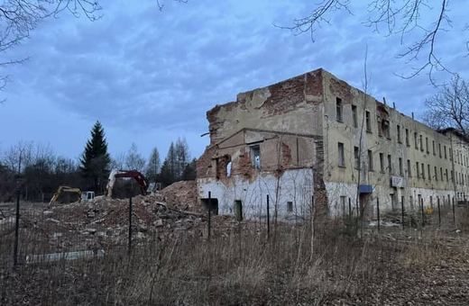 Kaflarnia poszła do rozbiórki