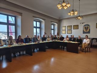 Sołtysi z 9 sołectw z podziękowaniami