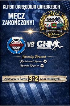 Nówka wraca z Żarowa bez punktów