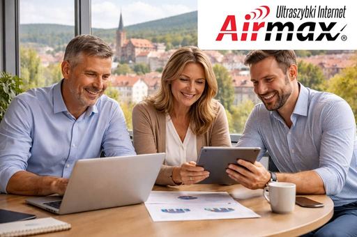 Szybki internet, prawdziwe wsparcie – Airmax dla Wałbrzycha