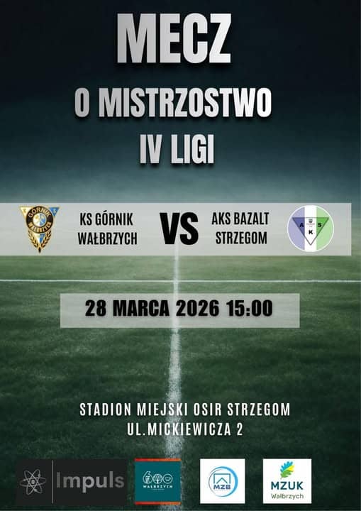 Mecz w Strzegomiu o wielkim znaczeniu