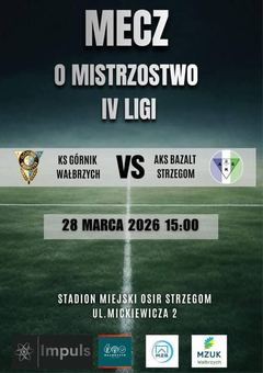 Mecz w Strzegomiu o wielkim znaczeniu