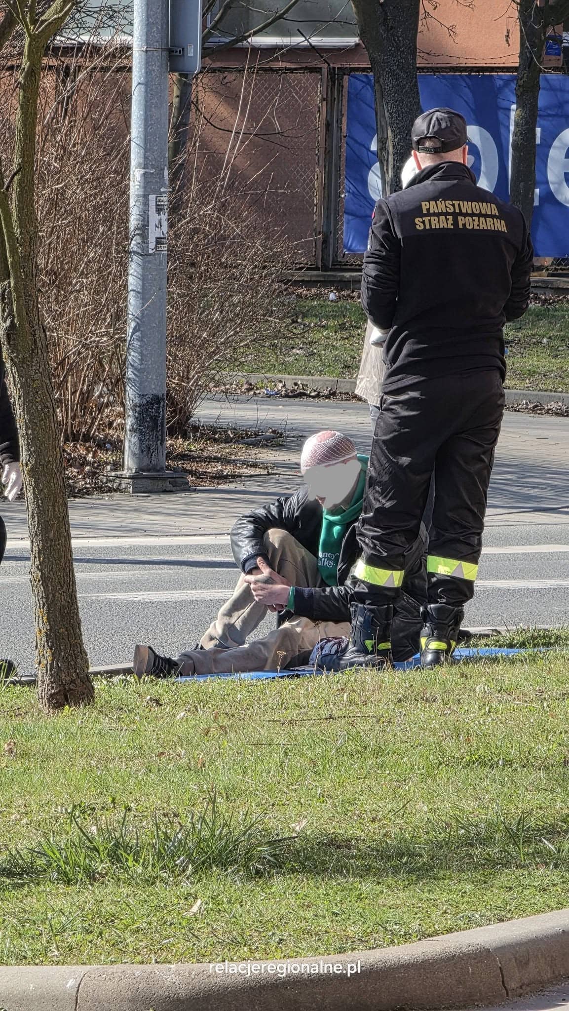 Nietrzeźwy poszkodowany po nieudanej ucieczce