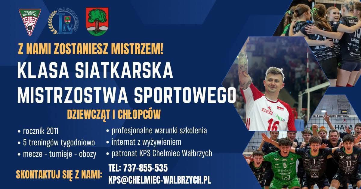 Rusza nabór do klasy o profilu siatkarskim