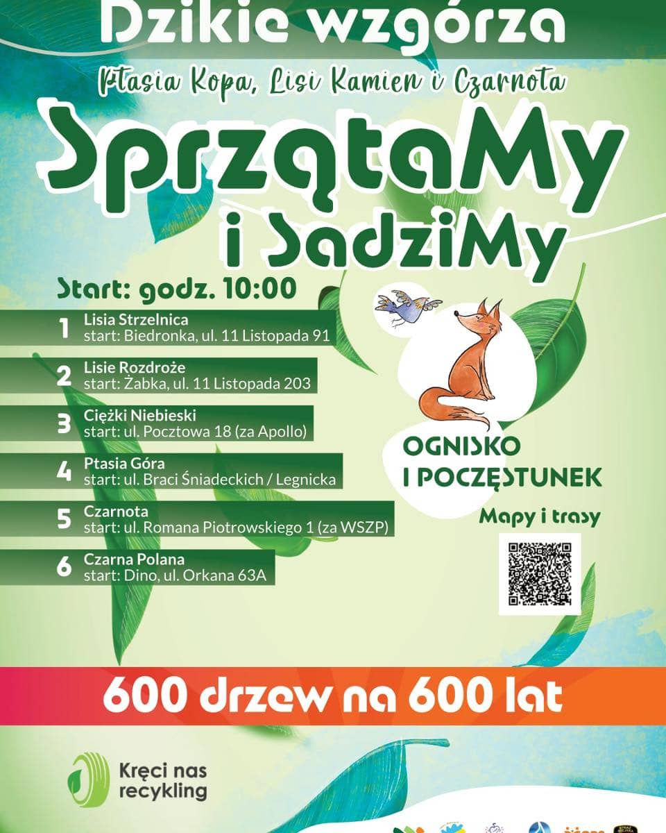 Dzikie Wzgórza – SprzątaMy i SadziMy
