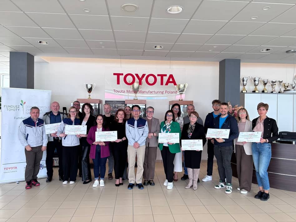 Toyota podzieliła pieniądze na dobre projekty