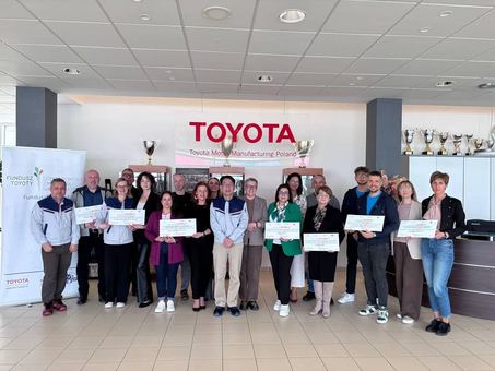 Toyota podzieliła pieniądze na dobre projekty