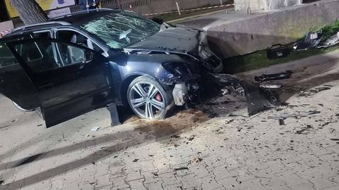 Pijany kierowca, pasażer w stanie ciężkim