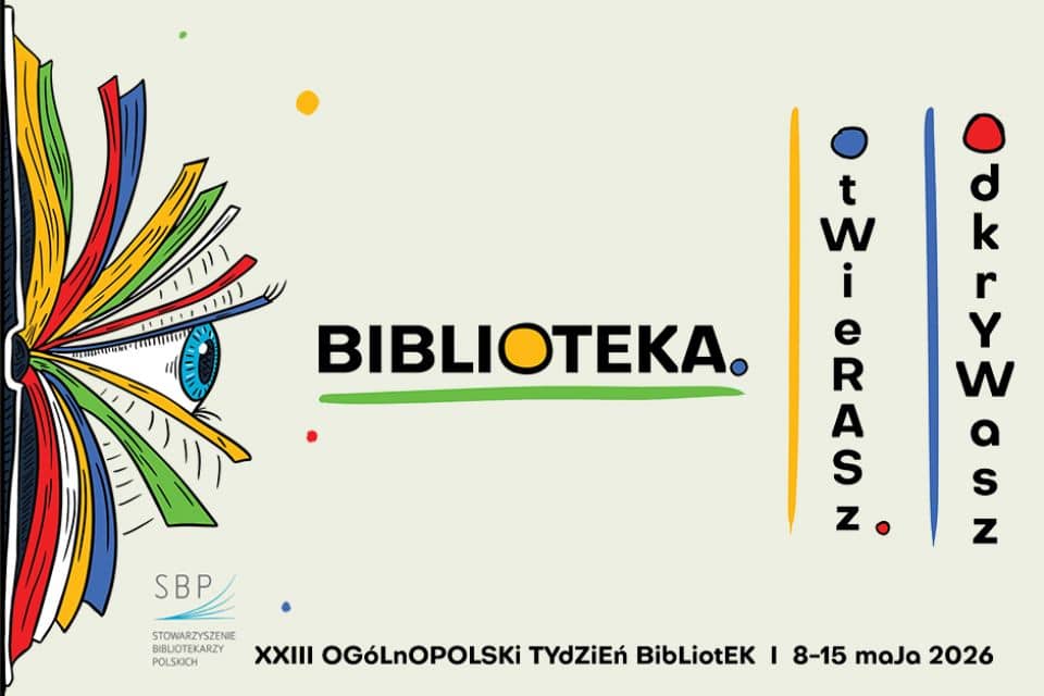 Zapraszamy na XXIII Tydzień Bibliotek