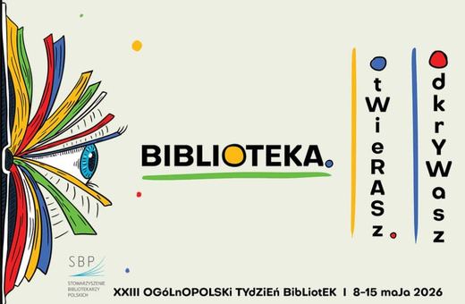 Zapraszamy na XXIII Tydzień Bibliotek