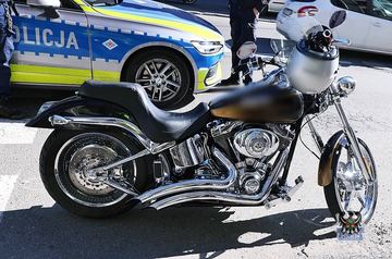 Zderzenie dwóch motocyklistów