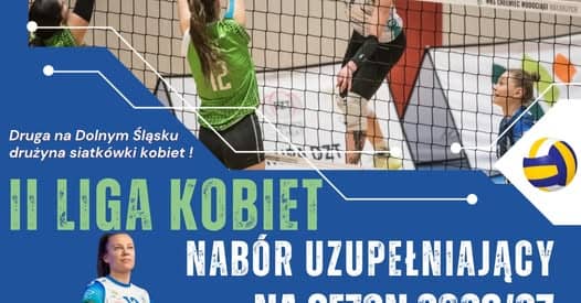 Dołącz do II–ligowej drużyny siatkówki kobiet