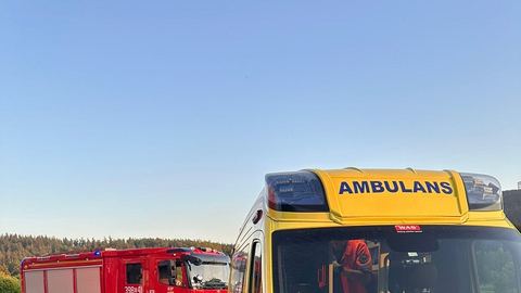 Wyjście do lasu zakończyło się transportem do szpitala