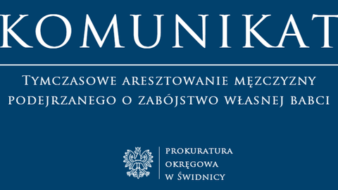 Nożem kuchennym zabił własną babcię